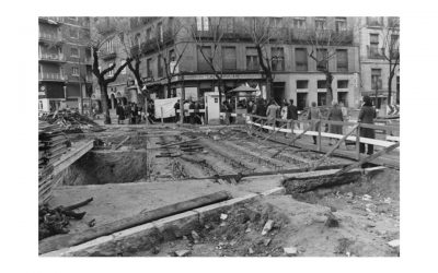 Diciembre del 76 en la plaza de Olavide